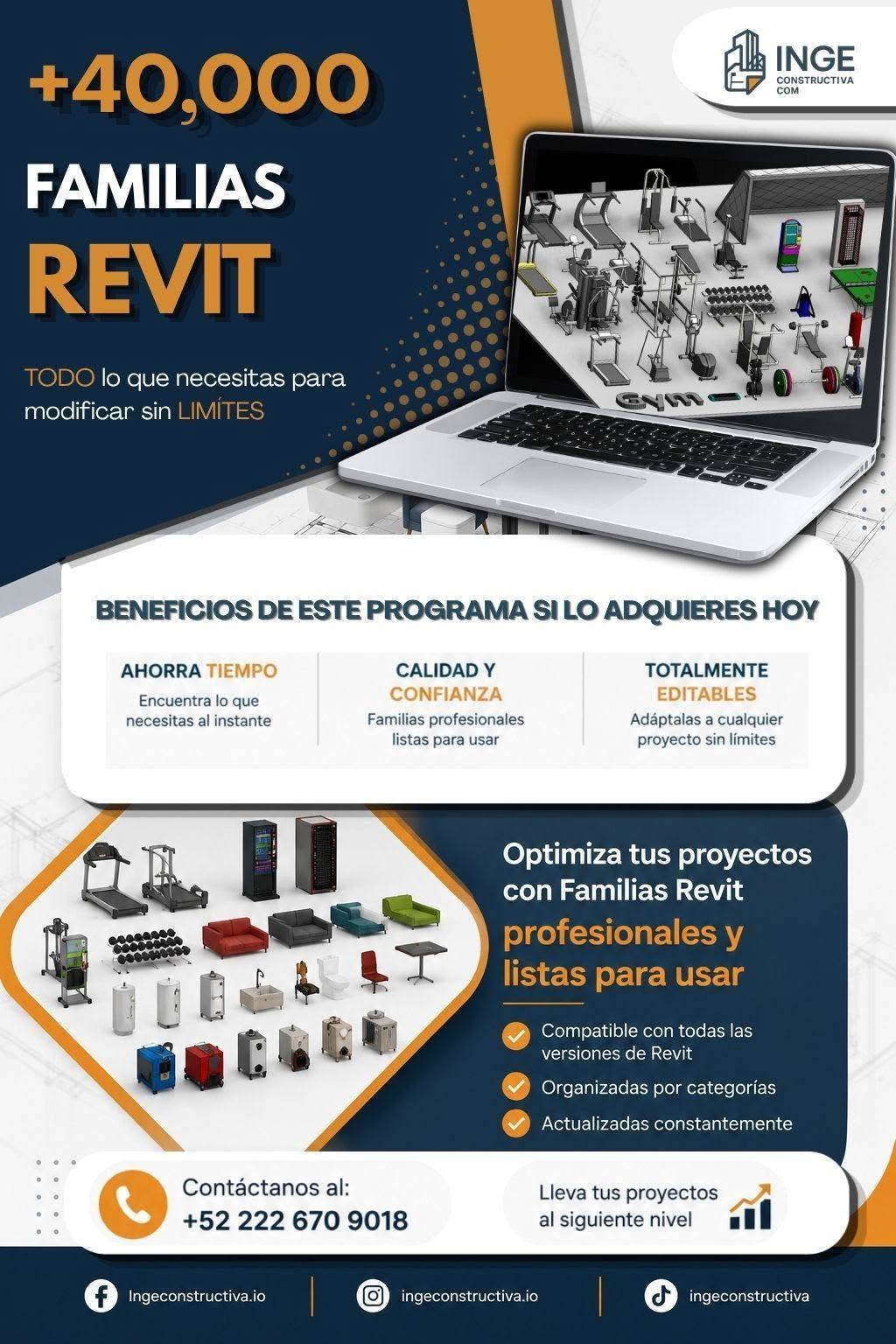 Paquete de Familias Revit